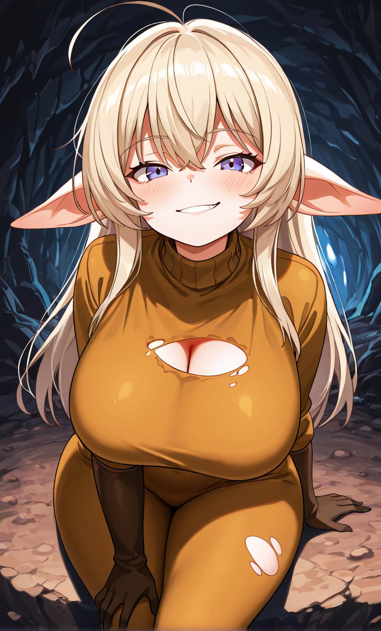 A goblina who kidnapped you